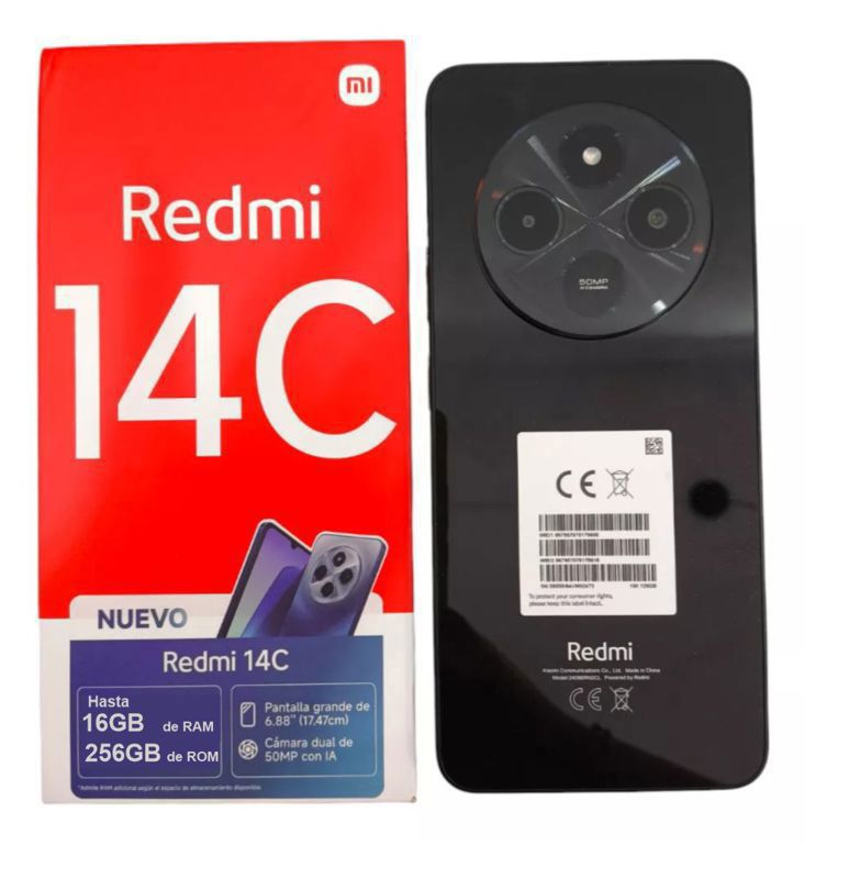 Xiaomi Redmi 14c Dual Sim 256gb 16gb Ram