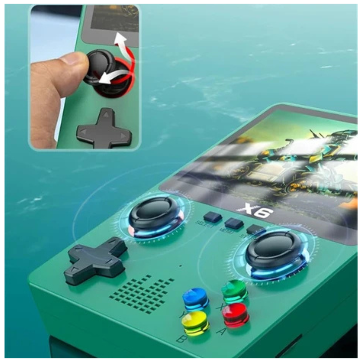 Consola Retro-Emulador Portátil X6