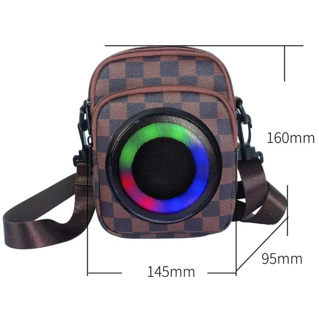Bolso de Hombro con Altavoz Bluetooth