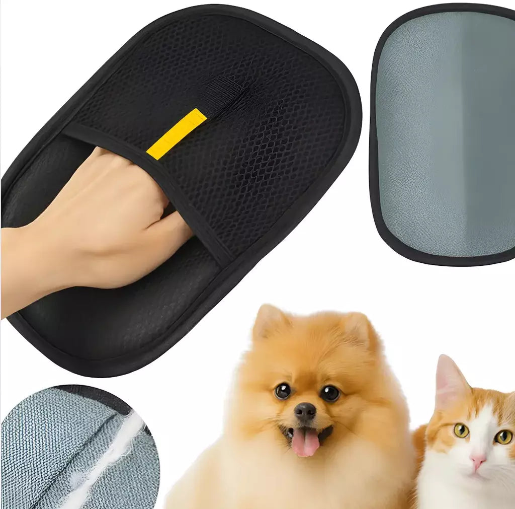 Manopla Quitapelos y Pelusas Mascotas