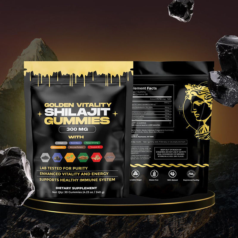 Shilajit 300mg en Gomitas
